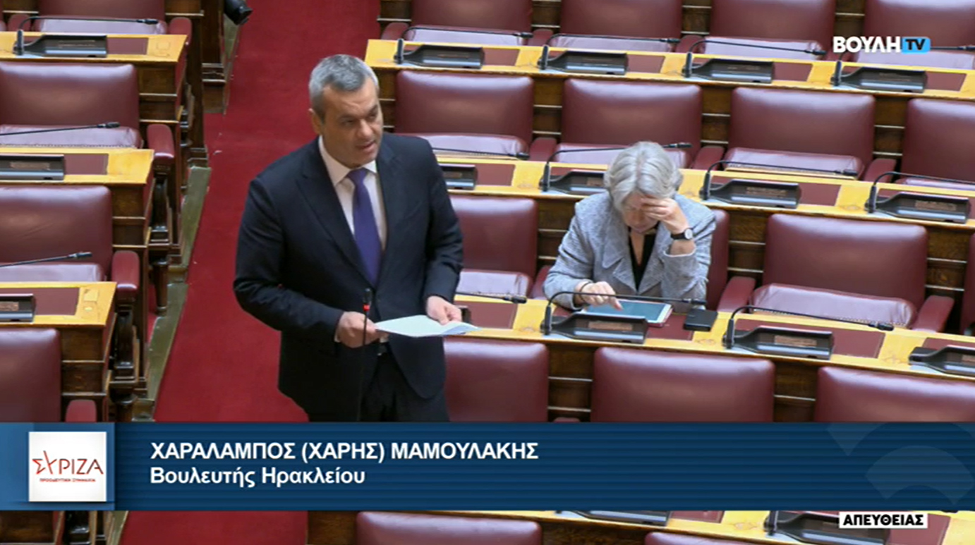 Mαμουλάκης: Η Κυβέρνηση της ΝΔ φέρει ακέραια την ευθύνη για τη μη πιστοποίηση ασφαλείας 14 αεροδρομίων της χώρας