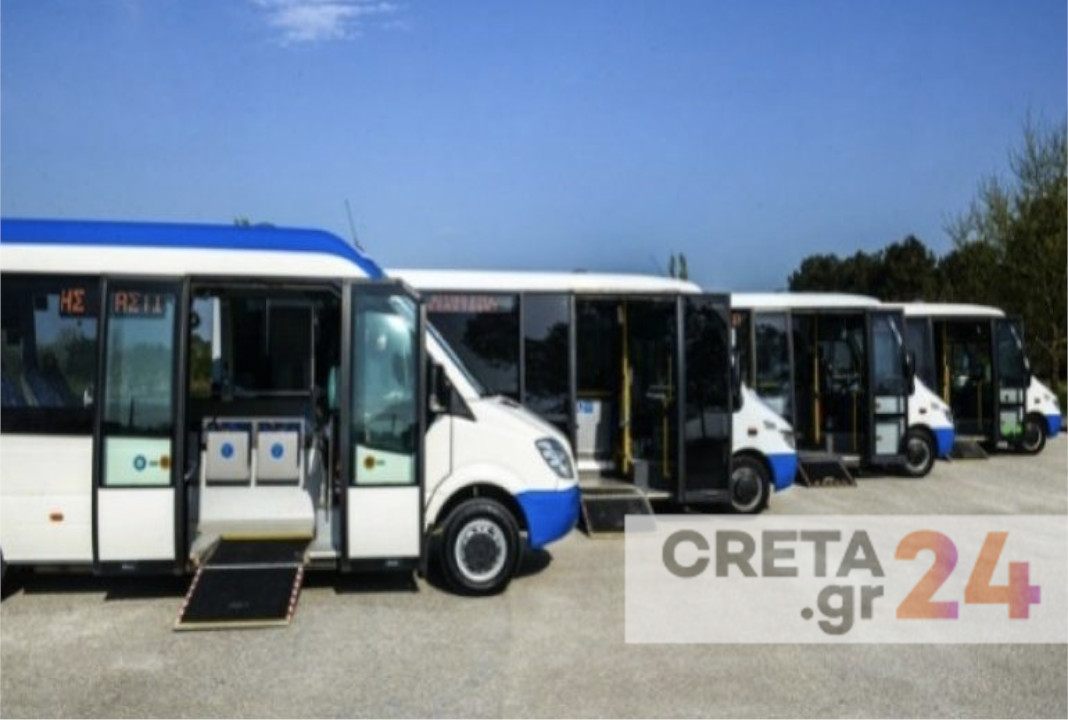 Ηράκλειο: Mini bus έως 30 Ιουνίου – Μετακινούνται περίπου 1 εκατ. επιβάτες