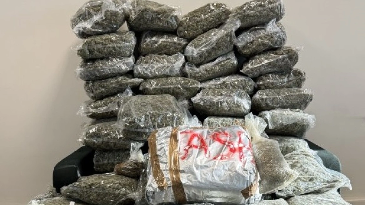 Δύο συλλήψεις για διακίνηση κάνναβης – Κατασχέθηκαν πάνω από 66 κιλά