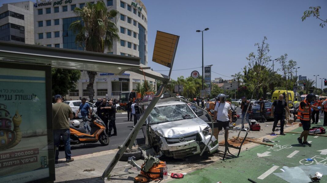 Αυτοκίνητο έπεσε πάνω σε πλήθος στο Τελ Αβίβ – Τουλάχιστον 17 τραυματίες