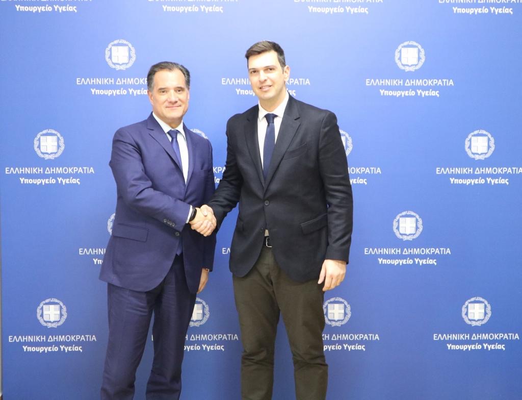 Συνάντηση Αλ. Μαρκογιαννάκη με τον Υπ. Υγείας Αδ. Γεωργιάδη για την ενίσχυση της παιδοχειρουργικής κλινικής και τη λειτουργία απογευματινών χειρουργείων