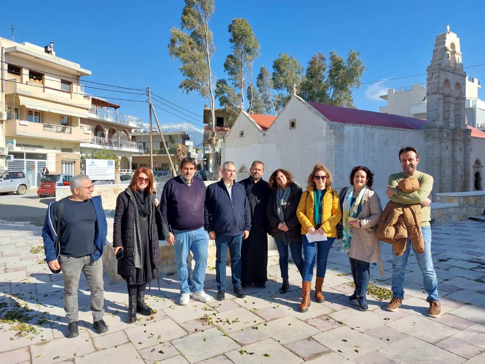 Εργασίες συντήρησης και αποκατάστασης στον ναό του Αγίου Τίτου στο Τυμπάκι