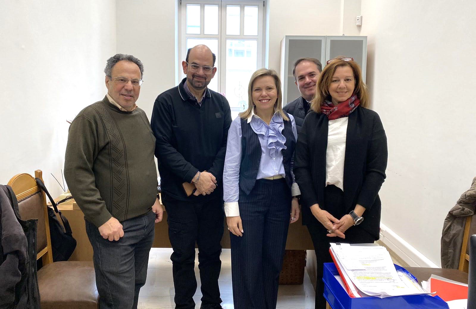 Σύσκεψη της Αντιπεριφερειάρχη Πολιτισμού και Ισότητας με τη διοίκηση της ΔΕΠΑΝΑΛ και τον Καλλιτεχνικό Διευθυντή του ΠΣΚΗ