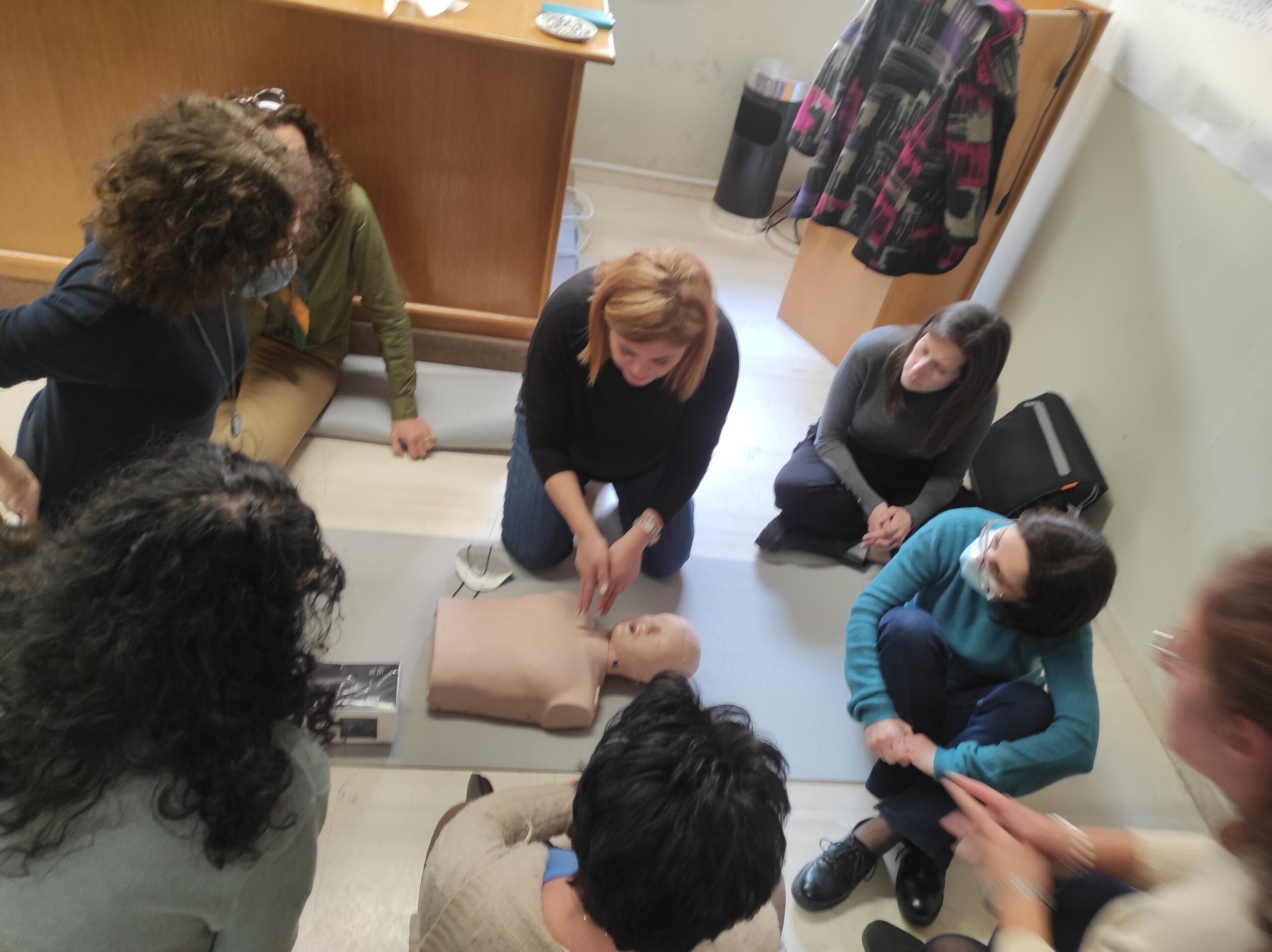 Με επιτυχία το εκπαιδευτικό σεμινάριο με θέμα: «Βασική καρδιοαναπνευστική αναζωογόνηση σε παιδιά και πνιγμονή από ξένο σώμα σε παιδιά»