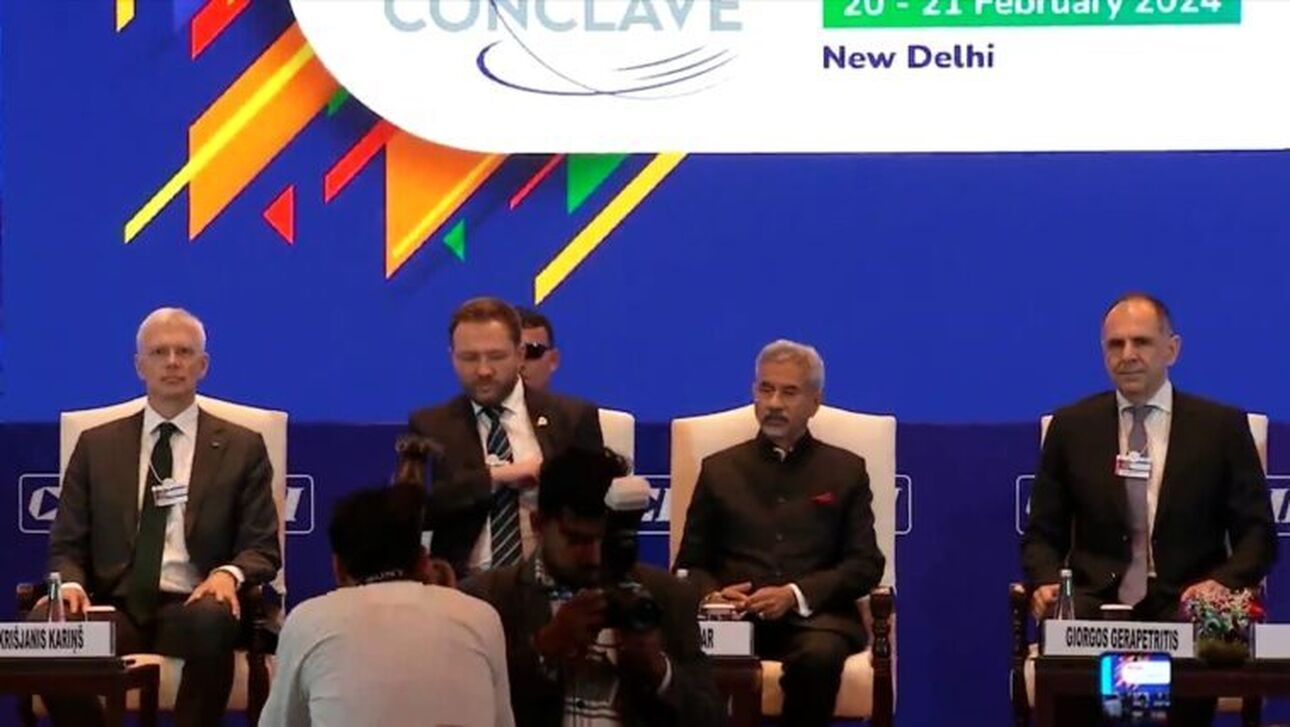 Γεραπετρίτης από Νέο Δελχί: «Θέλουμε να γίνουμε η πύλη της Ινδίας προς την ΕΕ»