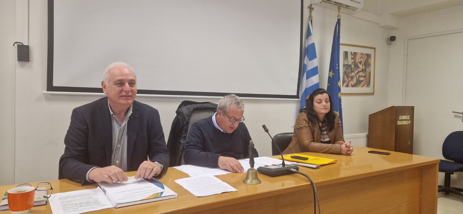 Ειδική Συνεδρίαση του Δημοτικού Συμβουλίου Βιάννου στις 29 Φεβρουαρίου
