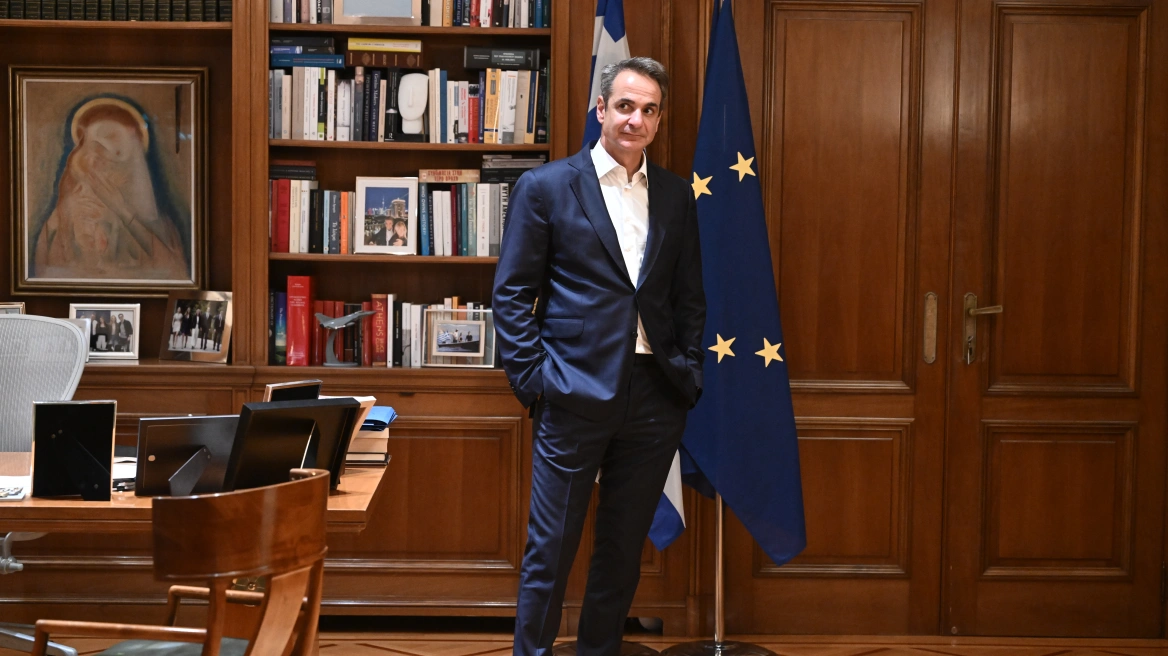 Συνάντηση Μητσοτάκη με την προσωπική απεσταλμένη του γγ του ΟΗΕ για την Κύπρο