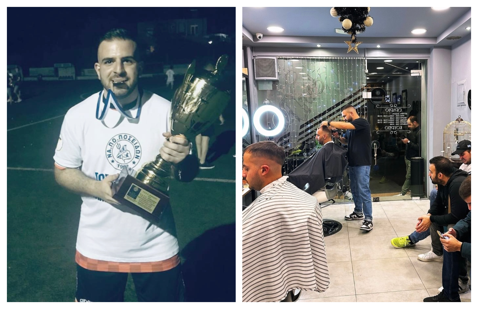 Ηρακλειώτης κομμωτής γιορτάζει και… κουρεύει για καλό σκοπό!