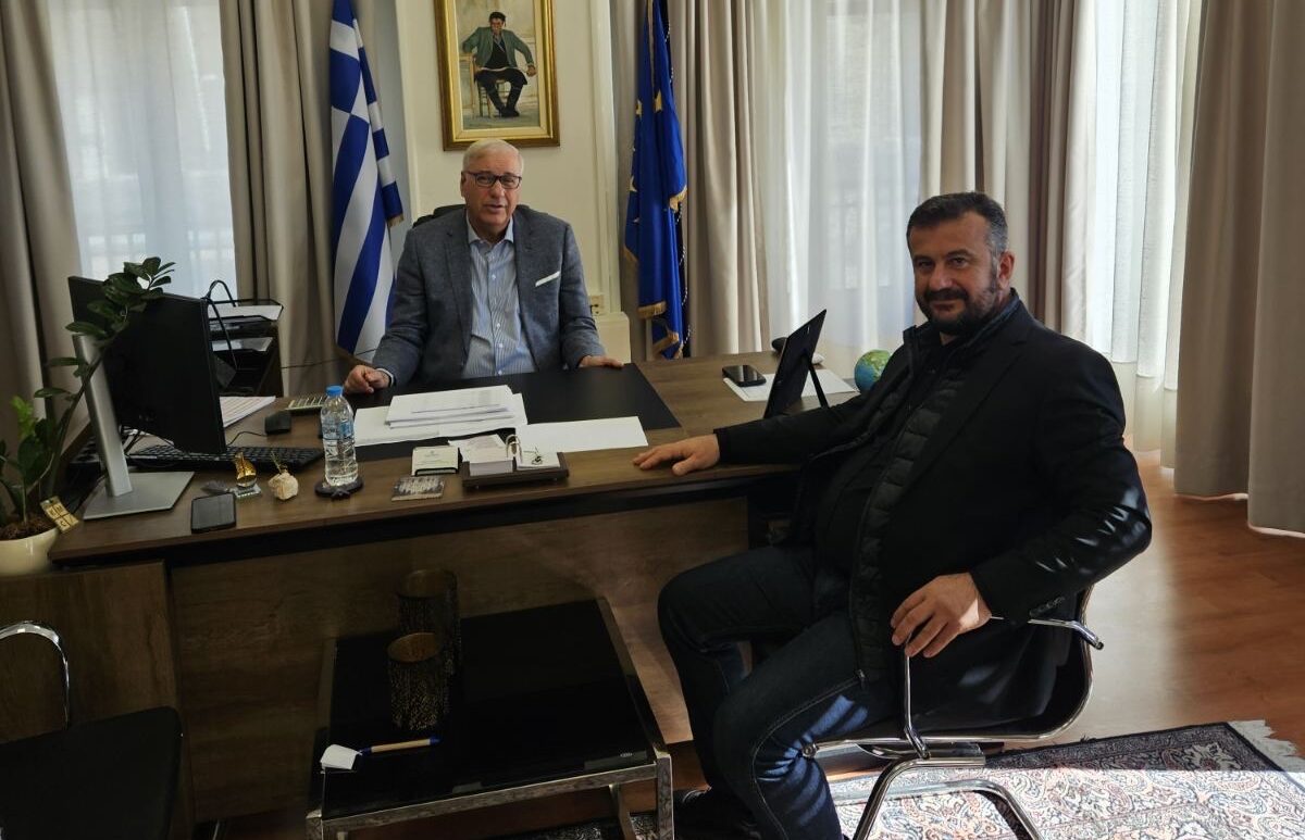 Συνάντηση του δημάρχου Γόρτυνας με τον Γενικό Γραμματέα Αυτοδιοίκησης και Αποκέντρωσης του Υπουργείου Εσωτερικών