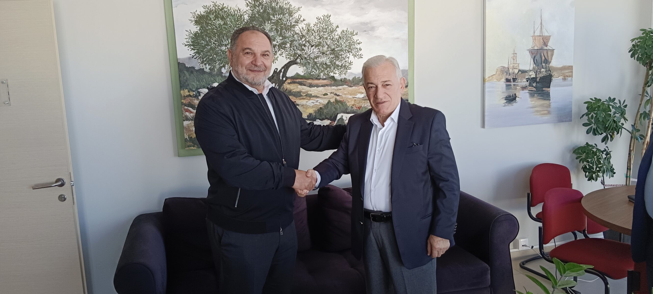 Ο Πρόεδρος της Π.Ε.Δ. Κρήτης στη Συνεδρίαση του Δ.Σ. της ΚΕΔΕ