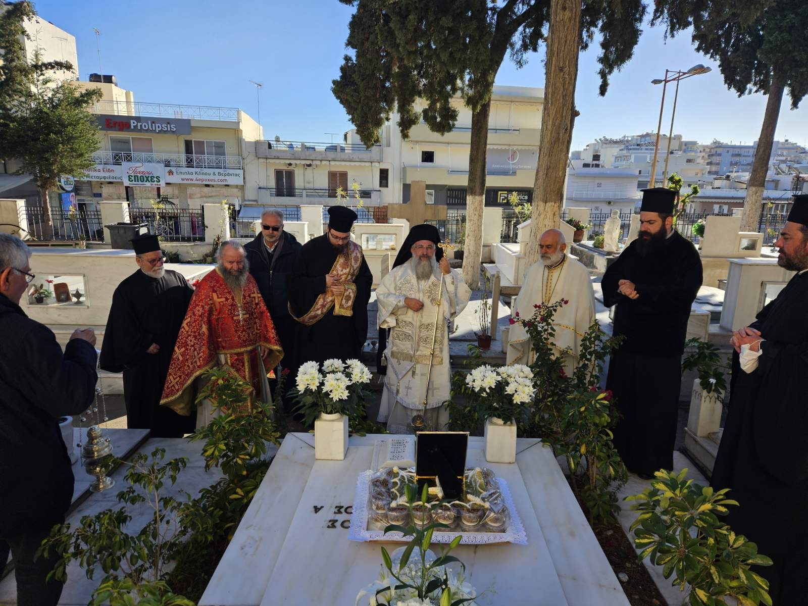 Μνημόσυνο για τον μακαριστό Αρχιεπίσκοπο Ευγένιο Ψαλιδάκη