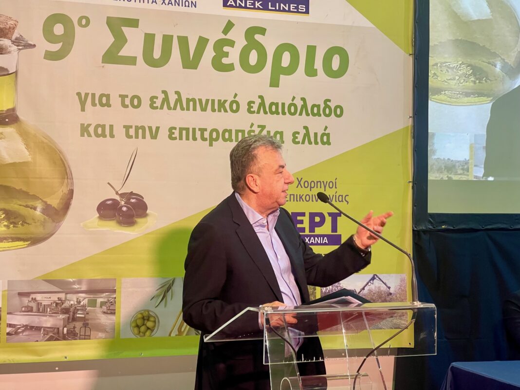 Στ. Αρναουτάκης: «Η Περιφέρεια Κρήτης έχει στρατηγικό σχέδιο για το ελαιόλαδο»