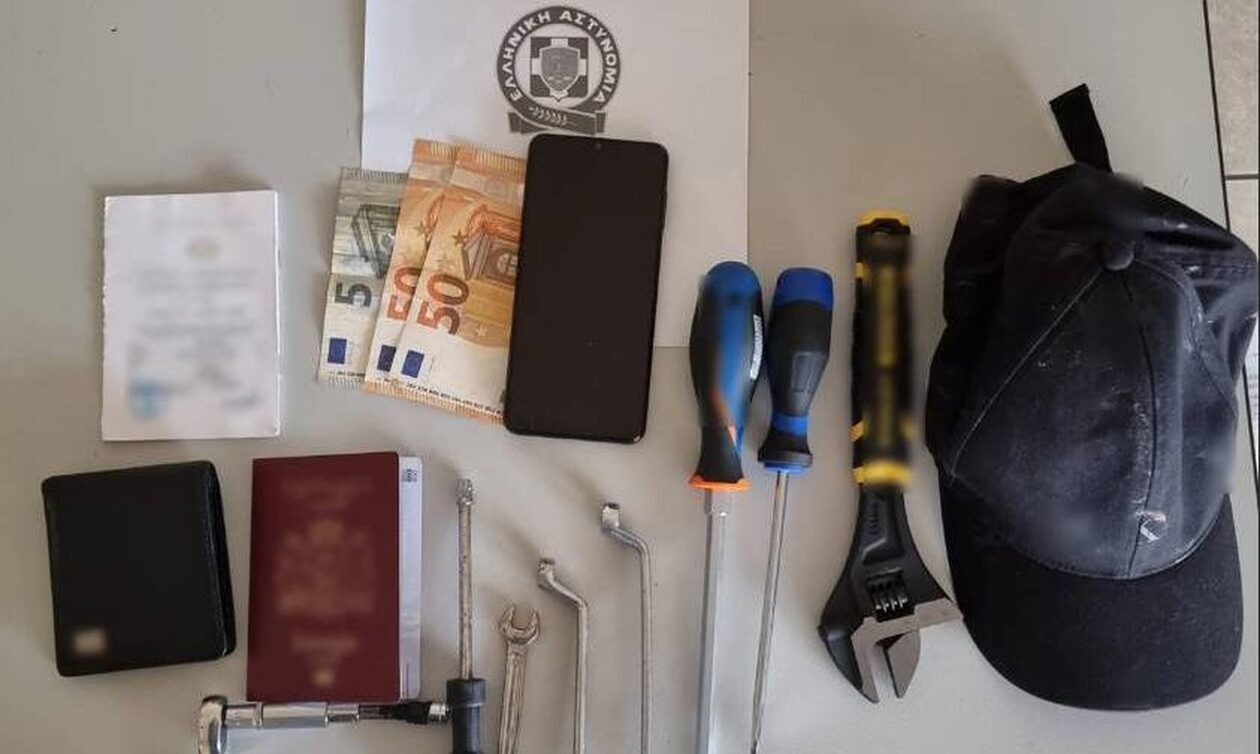Συνελήφθη επ' αυτοφώρω 32χρονος μετά από διάρρηξη σπιτιού