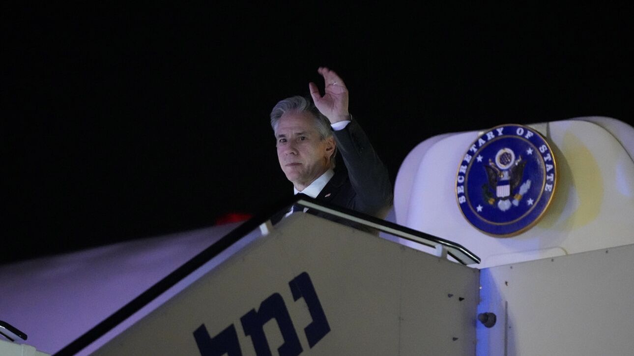 Στο Ισραήλ ο Μπλίνκεν για να συζητήσει ενδεχόμενη ανακωχή στη Λωρίδα της Γάζας