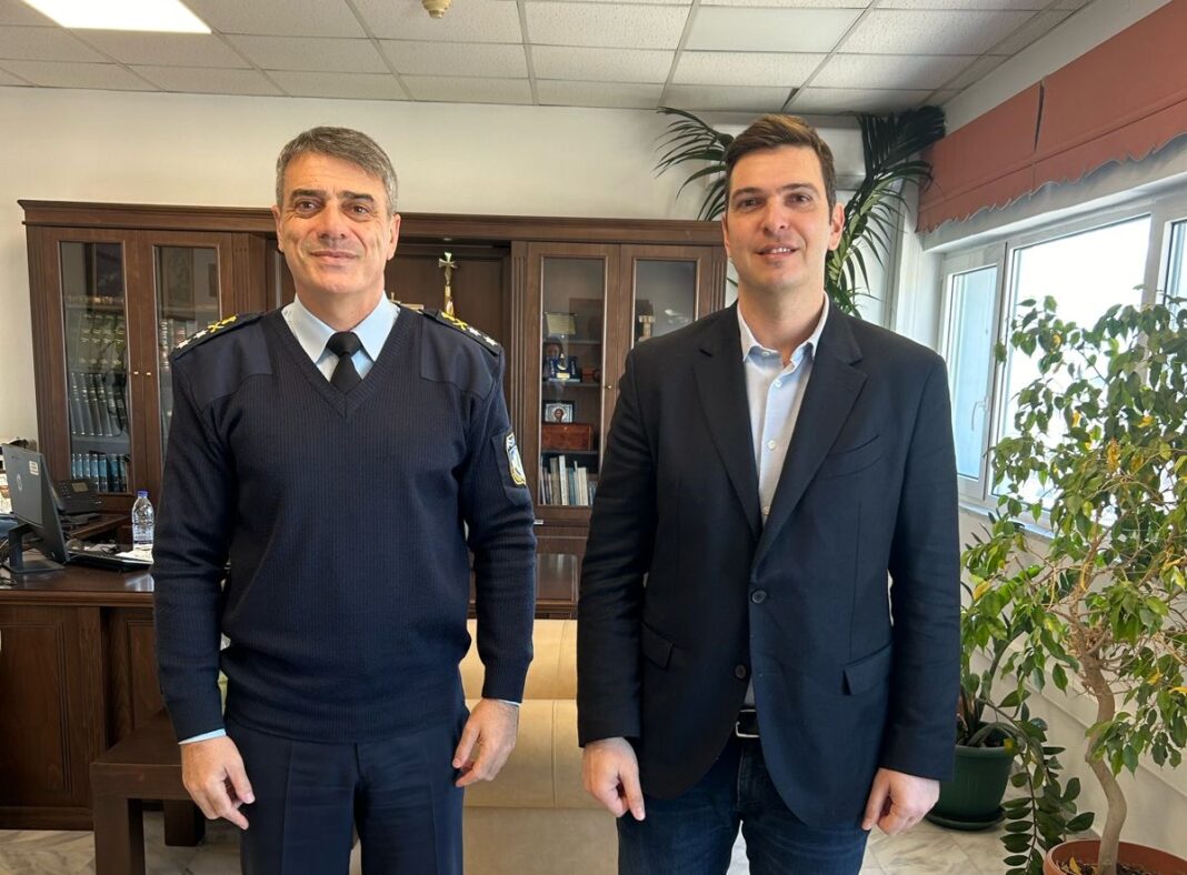 Στον νέο Γενικό Περιφερειακό Αστυνομικό Διευθυντή Κρήτης ο Αλ. Μαρκογιαννάκης