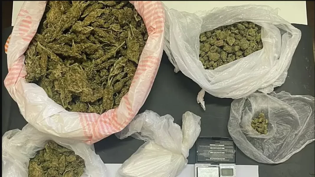 Έκρυβε κοκαΐνη και κάνναβη δίπλα στο σπίτι του