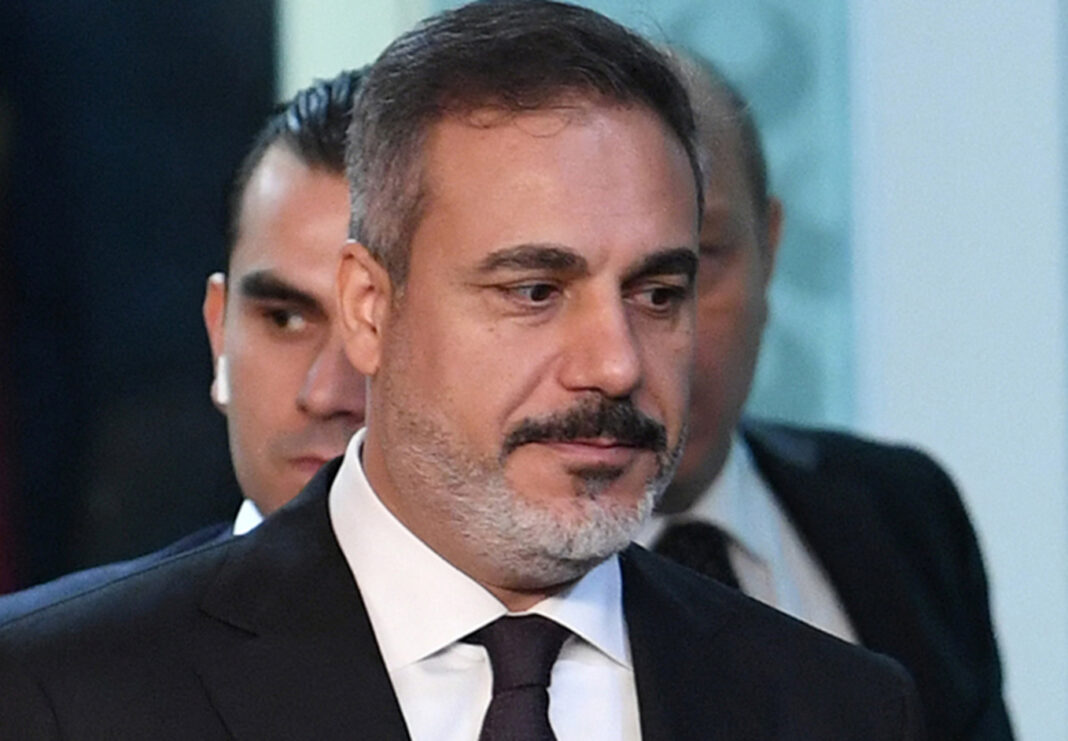 hakan-fidan Τετ α τετ Φιντάν με την απεσταλμένη του γγ των Ηνωμένων Εθνών για το Κυπριακό