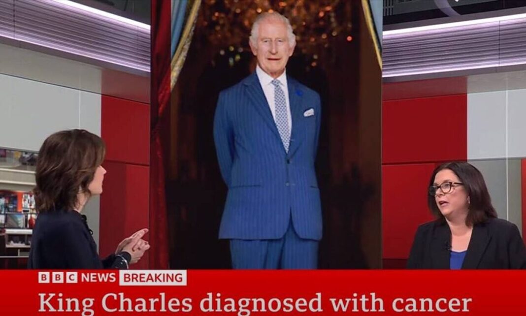 Βασιλιάς: Η στιγμή που το BBC ανακοινώνει την είδηση για τον καρκίνο