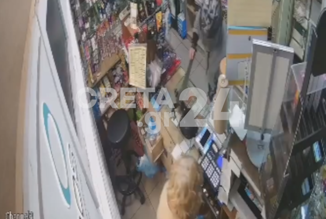 Ηράκλειο: Συνελήφθη ο επίδοξος ληστής που εισέβαλε με ματσέτα σε μίνι μάρκετ