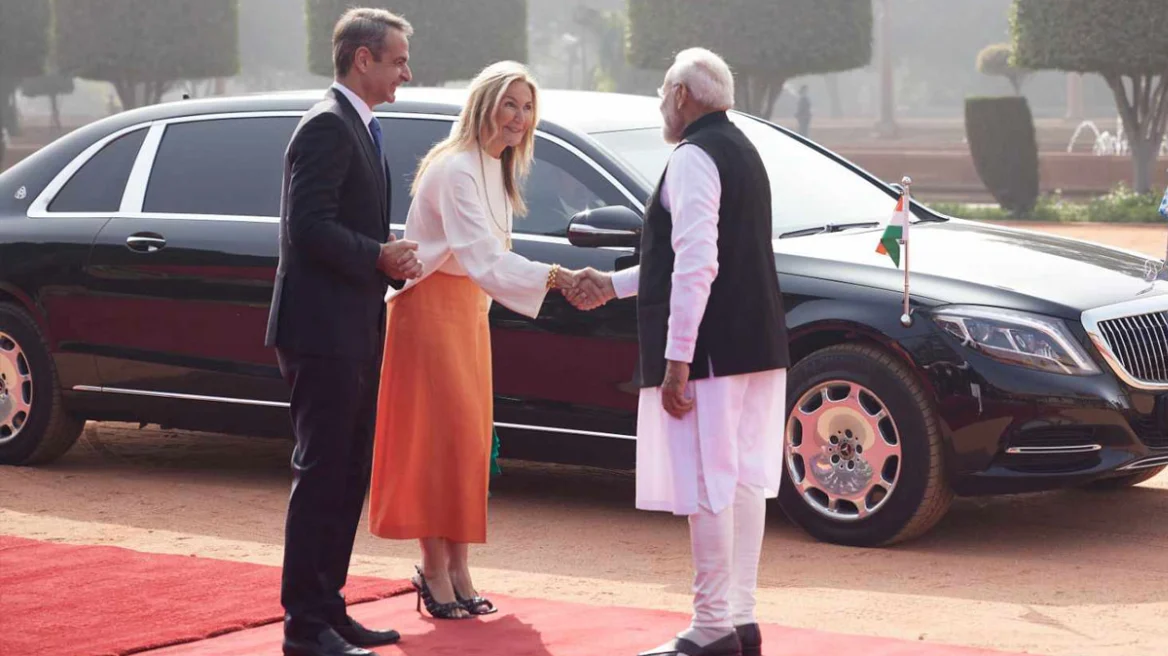 Κυριάκος Μητσοτάκης: Συνάντηση με Μόντι στο Νέο Δελχί – «Ιδιαίτερα σημαντική η στρατηγική συνεργασία Ελλάδας-Ινδίας»