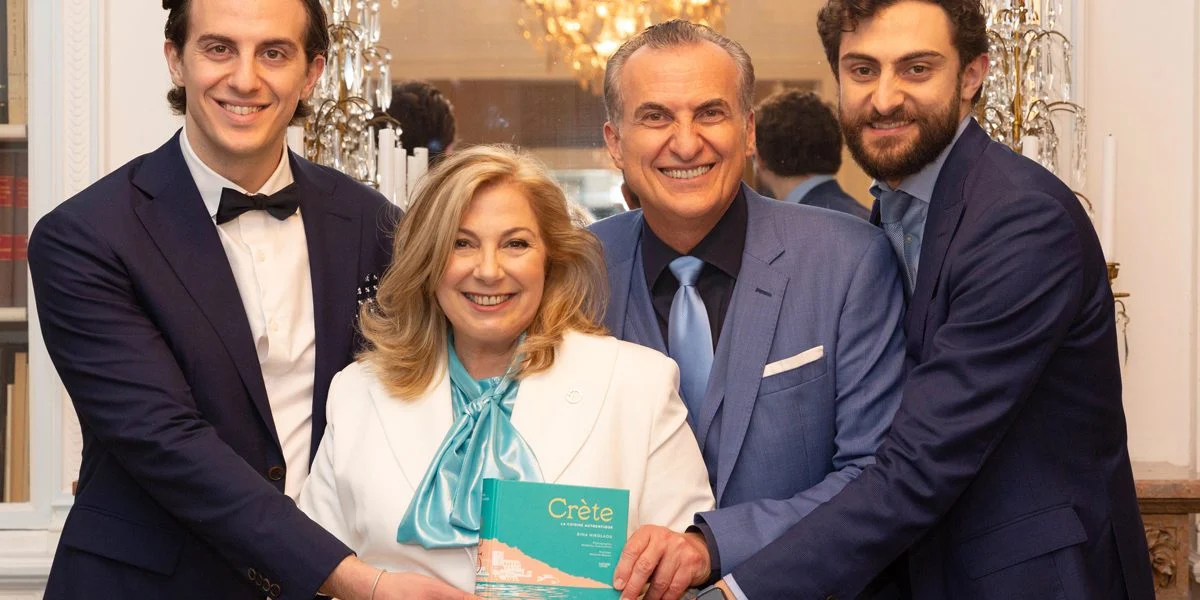 Η Κρήτη στο επίκεντρο της Παρισινής γαστρονομίας με το νέο βιβλίο της Ντίνας Νικολάου