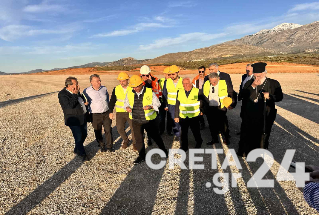Σταϊκούρας από Καστέλι: Προτεραιότητα η ολοκλήρωση του νέου αεροδρομίου - Θα αντιμετωπιστούν όλα τα ζητήματα