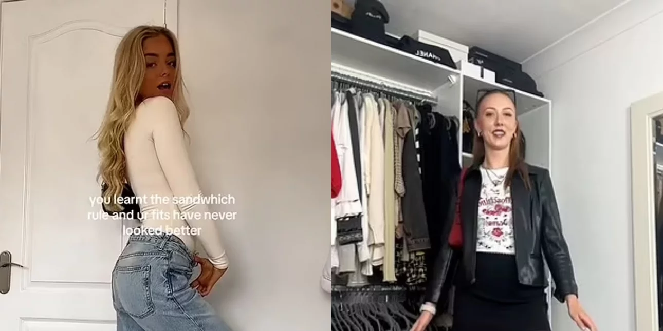 Ο κανόνας του σάντουιτς: Η viral τρέλα της Gen Z για να συνδυάσουν τα ρούχα τους
