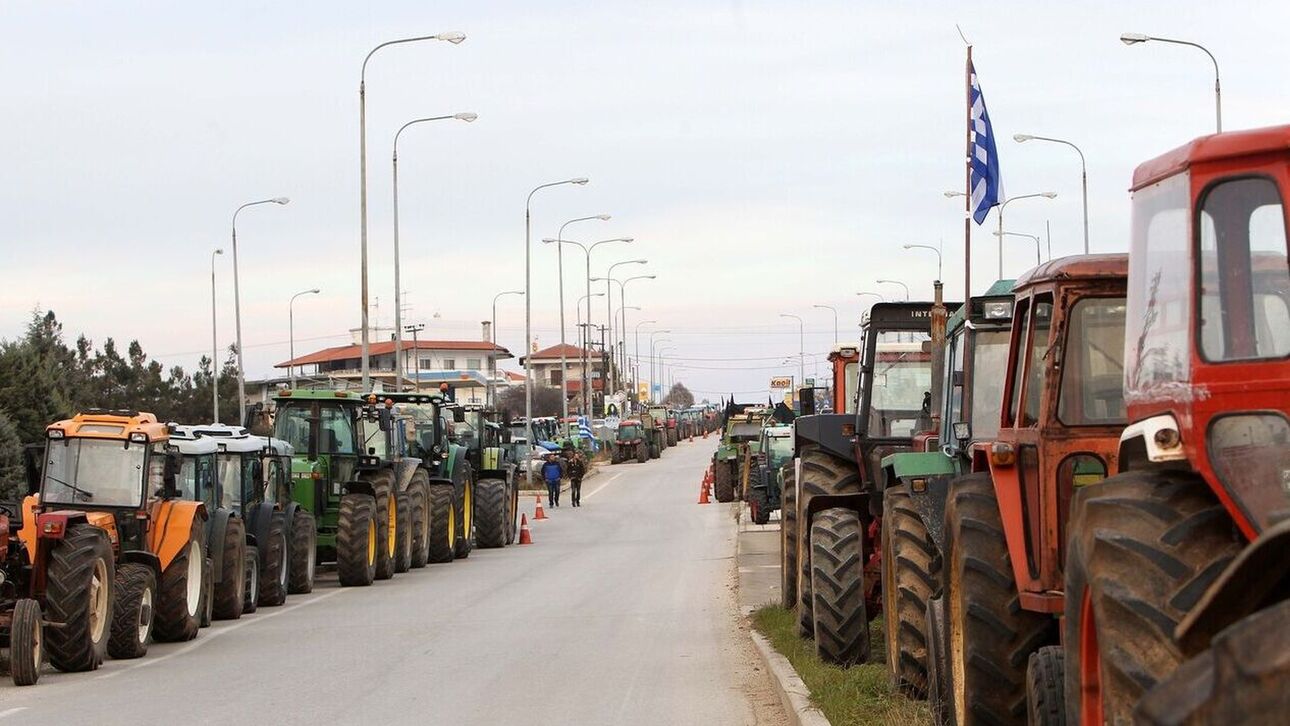 Αγροτικές κινητοποιήσεις: Κλείνουν την παλιά εθνική οδό στο ύψος Στεφανοβικείου