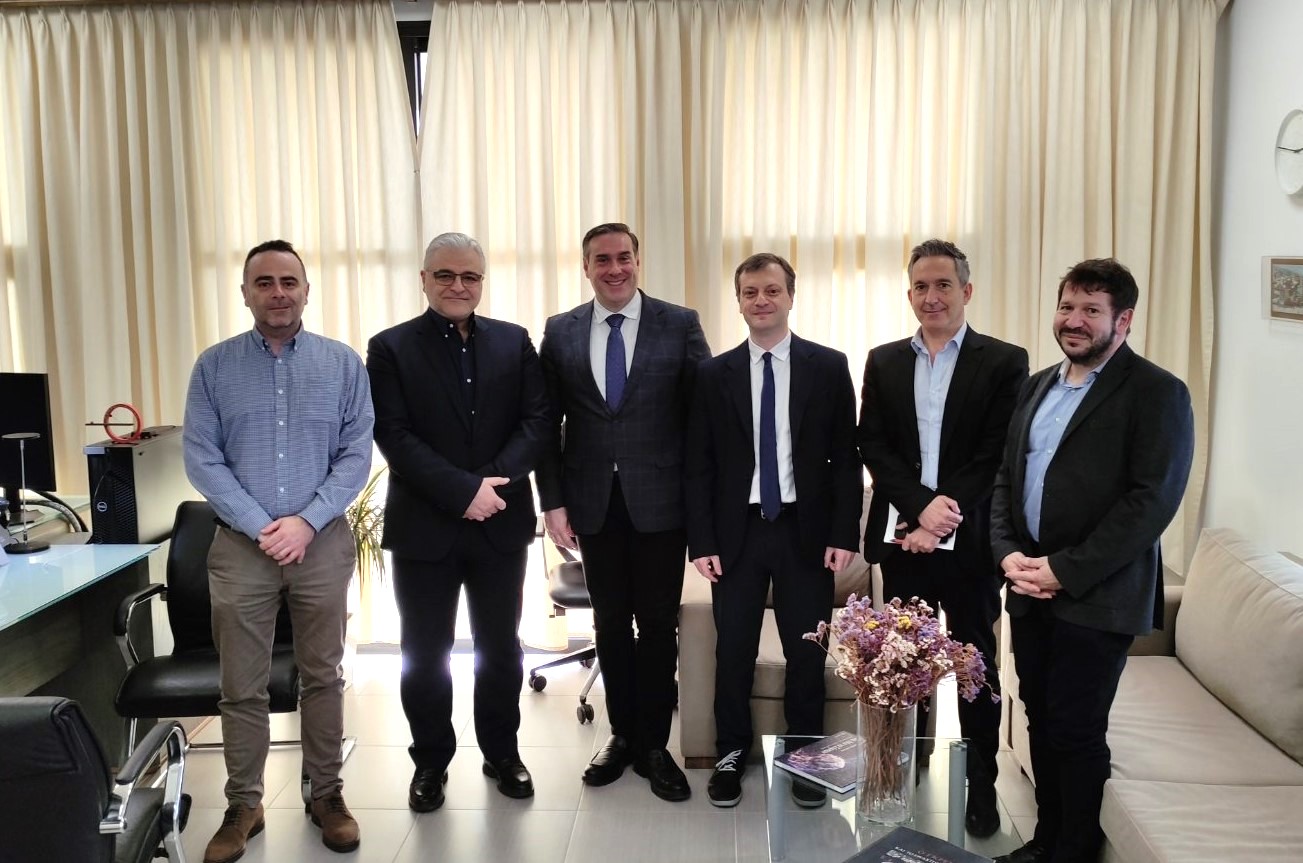 Με τον πρόεδρο του Ι.Τ.Ε συναντήθηκε ο Αντιπεριφερειάρχης Διασύνδεσης με Ερευνητικά και Ακαδημαϊκά Ιδρύματα