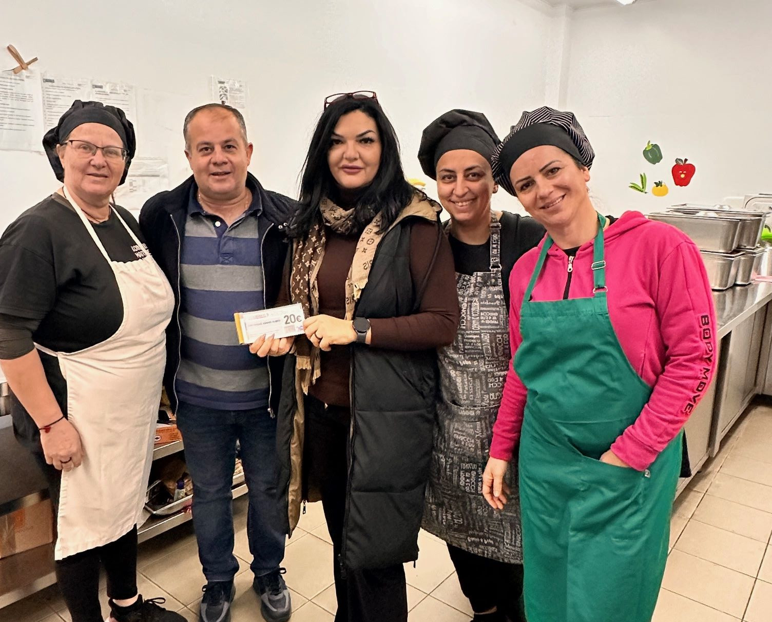 Προσφορά τροφίμων στο Κοινωνικό Παντοπωλείο του Δήμου Μαλεβιζίου