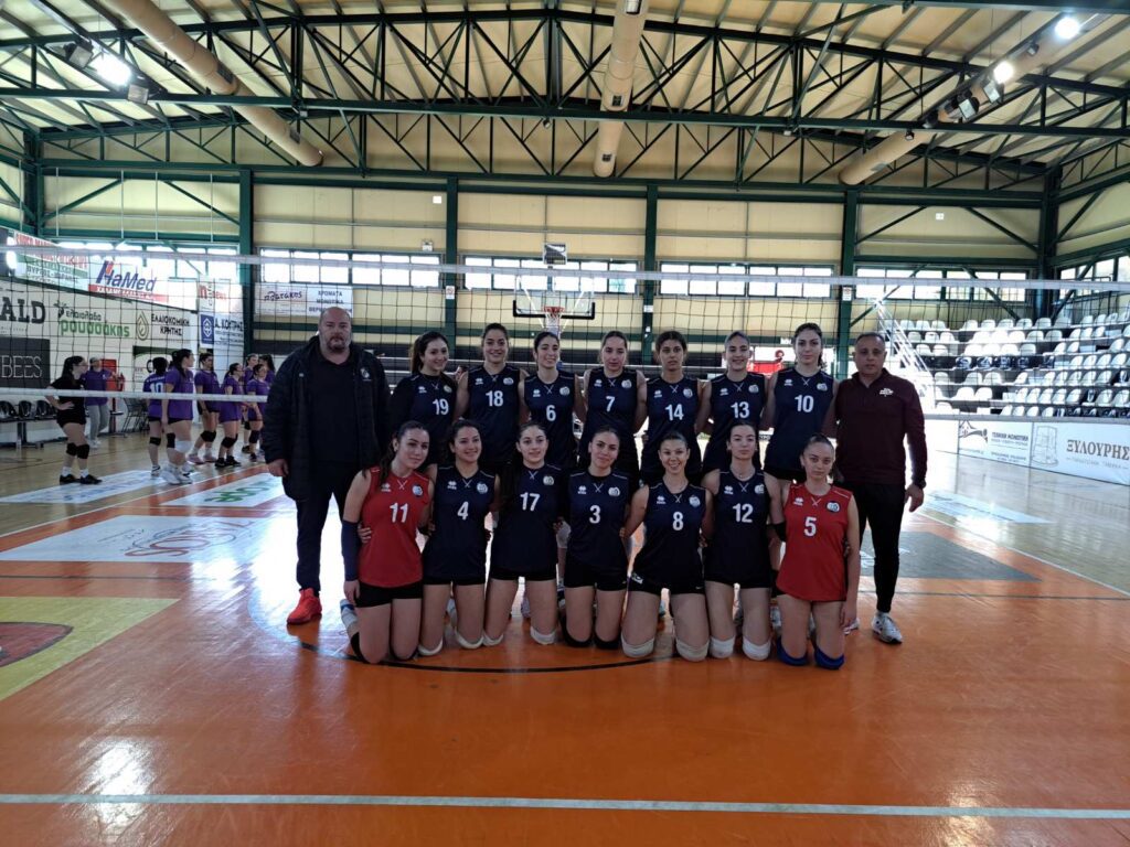 Ηράκλειο: Πρώτη στο σχολικό πρωτάθλημα η ομάδα βόλεϊ κοριτσιών του 11ου ΓΕΛ Ηρακλείου