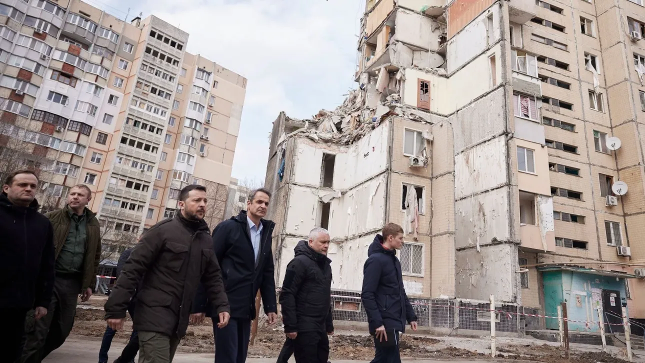 Ουκρανός αξιωματούχος: «Στόχος της επίθεσης δεν αποκλείεται να ήταν ο Ζελένσκι ή ο Μητσοτάκης»