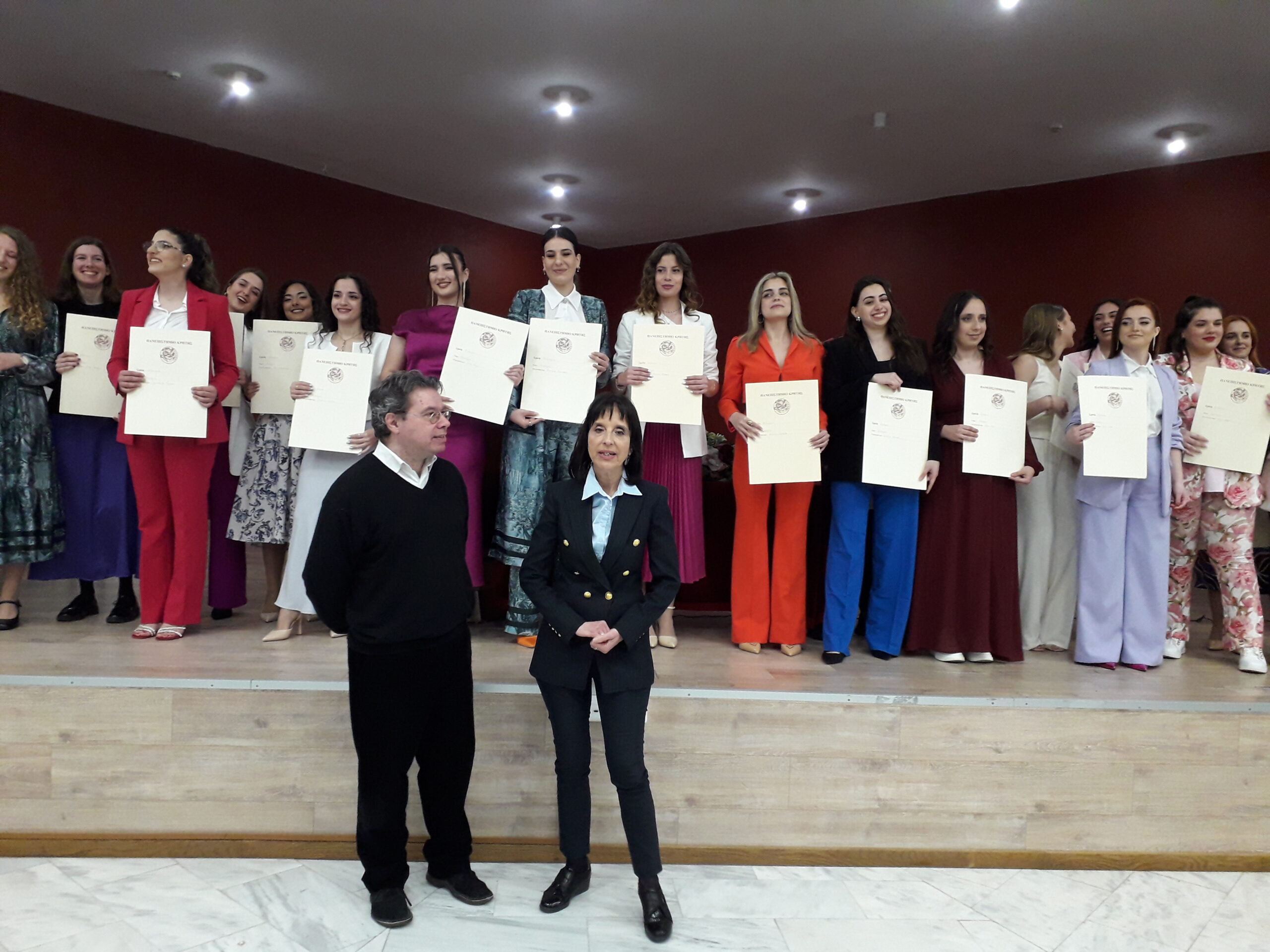 Ορκίστηκαν οι απόφοιτοι της Φιλοσοφικής Σχολής του Πανεπιστημίου Κρήτης