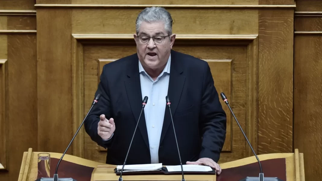 Κουτσούμπας για Τέμπη: «Δεν θα σας αφήσουμε σε χλωρό κλαρί, το έγκλημα δεν θα παραγραφεί»