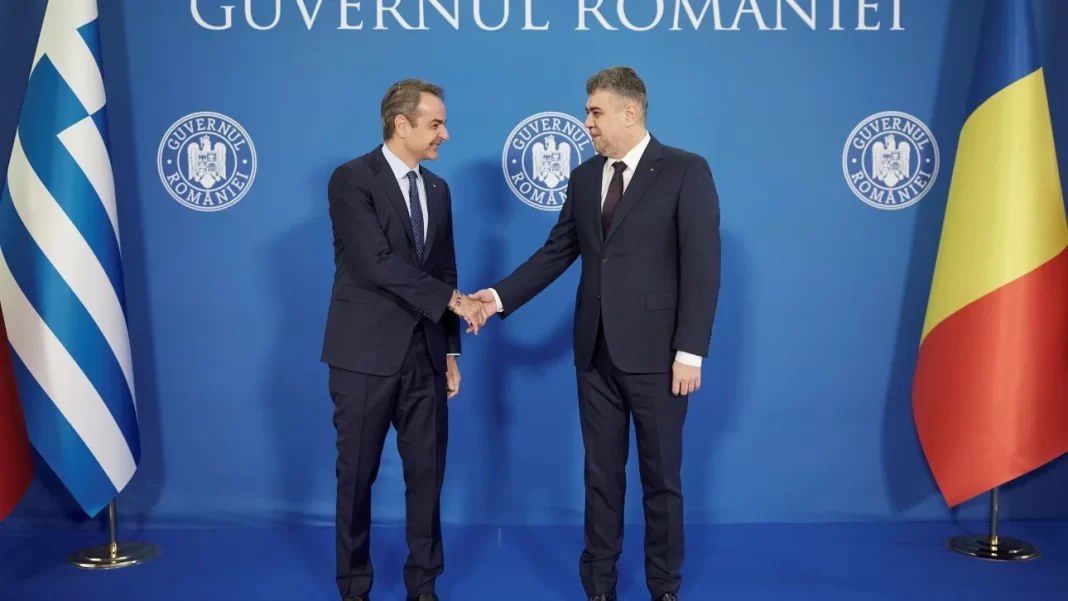 Συνάντηση Μητσοτάκη με τον Ρουμάνο πρωθυπουργό – Τα ενεργειακά στο επίκεντρο
