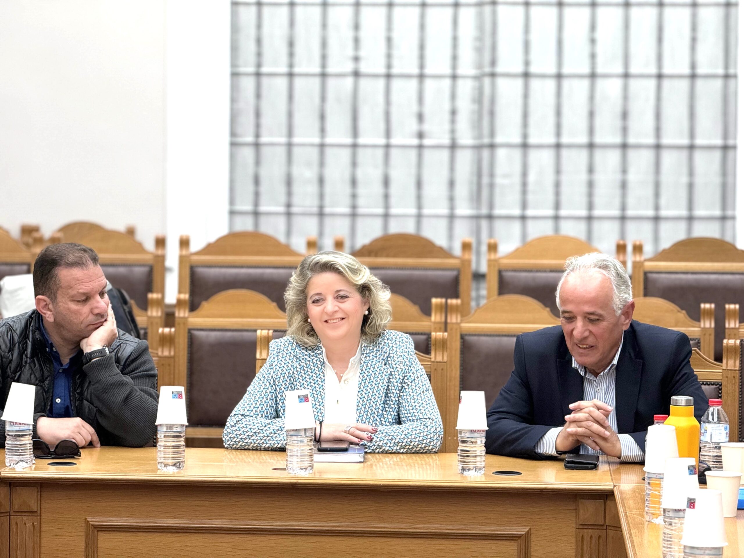 Με το Τμήμα Φυσικής Αγωγής της Διεύθυνσης Πρωτοβάθμιας Εκπαίδευσης Ηρακλείου συναντήθηκε η Ελένη Μαράκη