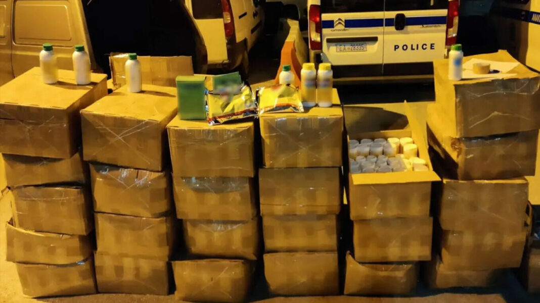 Επτά συλλήψεις για εισαγωγή λαθραίων φυτοφαρμάκων από την Τουρκία