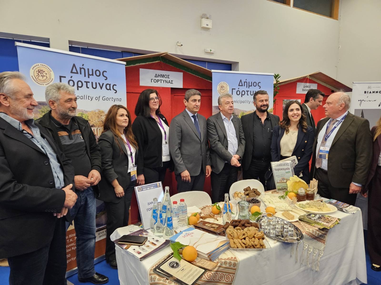O δήμος Γόρτυνας στο 12ο Παγκρήτιο Φόρουμ Προώθησης Κρητικών Προϊόντων στα Κρητικά Ξενοδοχεία και τα Δίκτυα Διανομής