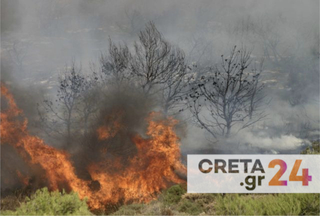 Ηράκλειο: Έβαλε φωτιά στο χωράφι του και το πλήρωσε ακριβά - Συνελήφθη 51χρονος