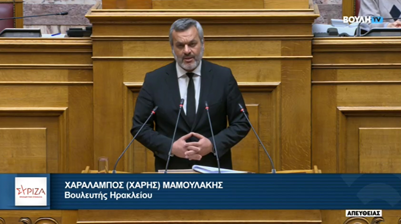 Μαμουλάκης για μη κρατικά πανεπιστήμια: «Αυτός ο νόμος θα καταργηθεί. Οι επίορκοι του Συντάγματος θα πρέπει να λογοδοτήσουν»