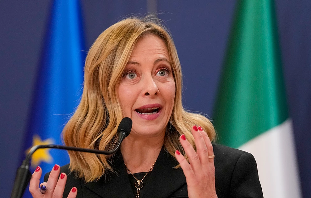 Μελόνι: Επιτυχία στις ευρωεκλογές σημαίνει ποσοστό 26%