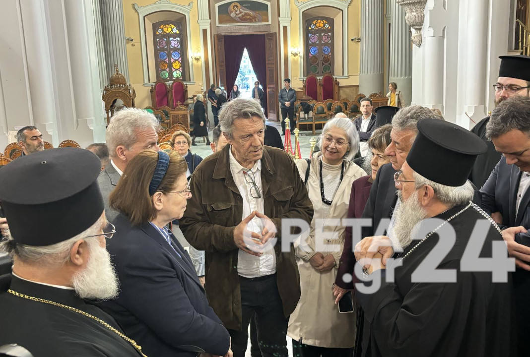 Αυτοψία Μενδώνη στον Άγιο Μηνά – Προχωρά το έργο της αποκατάστασης του Ναού