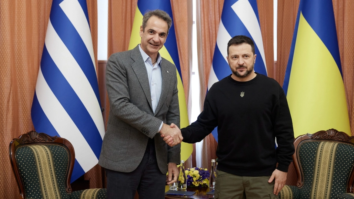 Ζελένσκι: Μίλησα με τον Μητσοτάκη για την εφαρμογή των συμφωνιών μας και την αμυντική μας συνεργασία