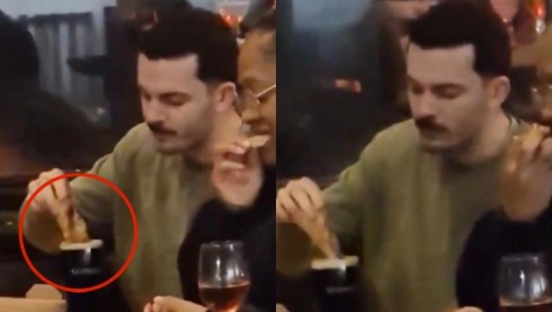 Άνδρας εξόργισε τους χρήστες του διαδικτύου: Βούτηξε ένα κομμάτι πίτσας στην μπύρα και μετά το έφαγε