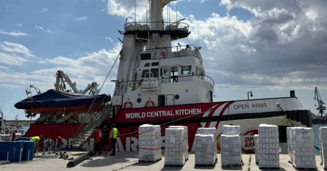 Σήμερα αναχωρεί εκτός απροόπτου από την Κύπρο το πλοίο με ανθρωπιστική βοήθεια προς τη Γάζα