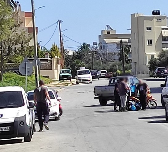 Κρήτη: Τροχαίο με διανομέα - Μεταφέρθηκε στο νοσοκομείο