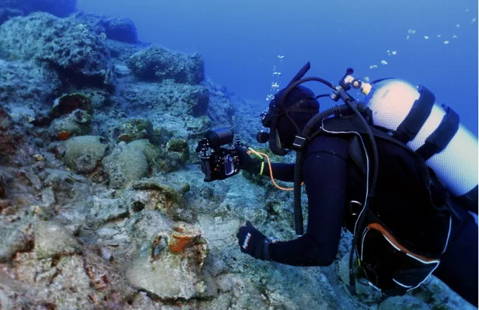 Εντυπωσιακές εικόνες από την υποβρύχια αρχαιολογική έρευνα ανοιχτά της Κάσου - Ναυάγια και αρχαιότητες στον βυθό