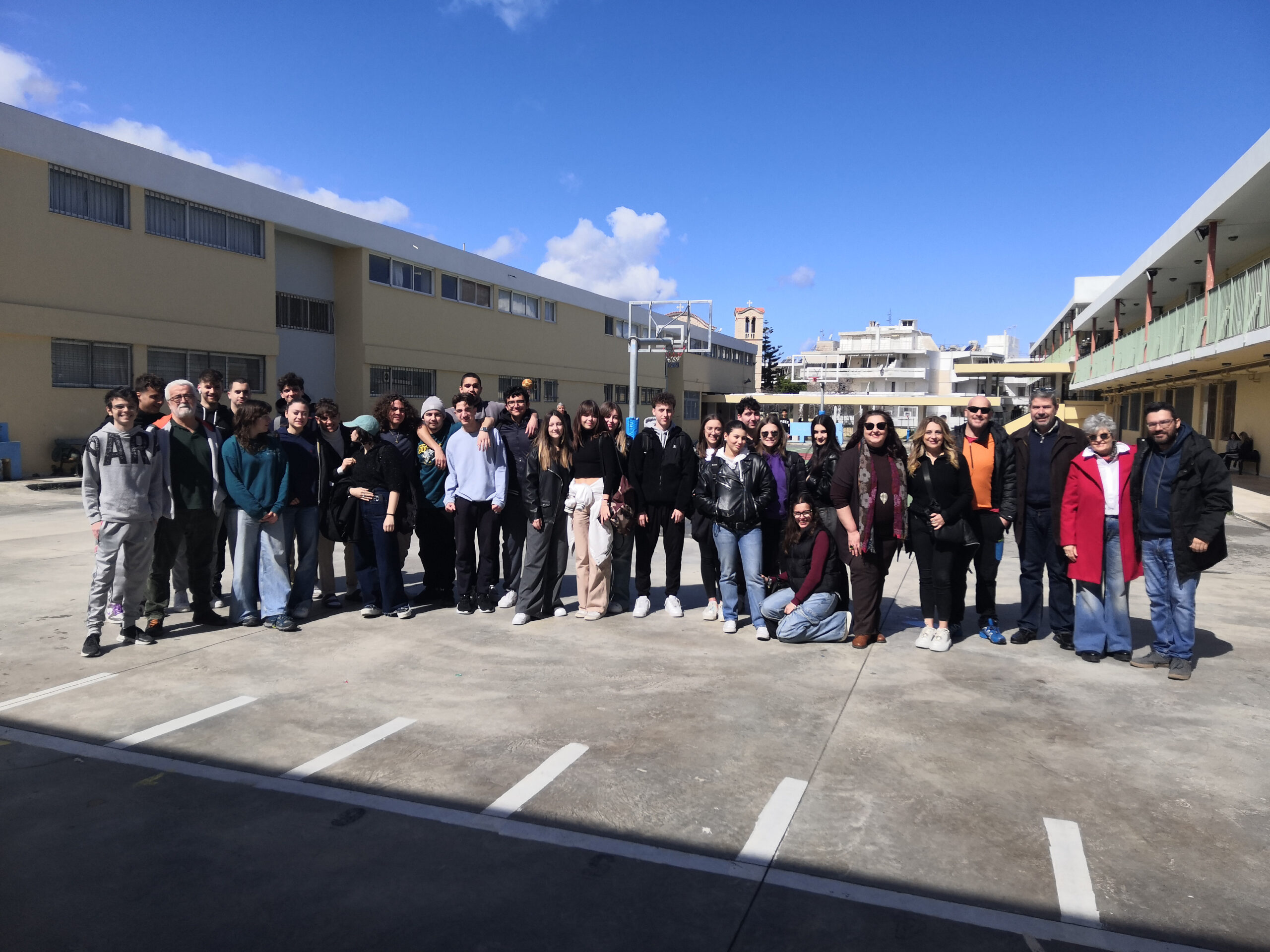 Ιταλούς μαθητές φιλοξένησε το 4ο ΓΕΛ Ηρακλείου