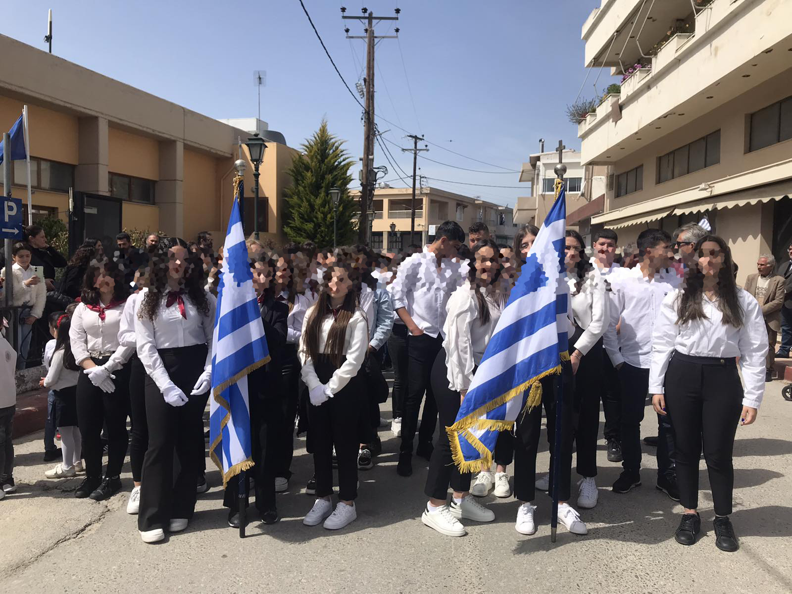 Με μαθητικές παρελάσεις κορυφώθηκε ο εορτασμός της 25ης Μαρτίου στο Δήμο Οροπεδίου Λασιθίου