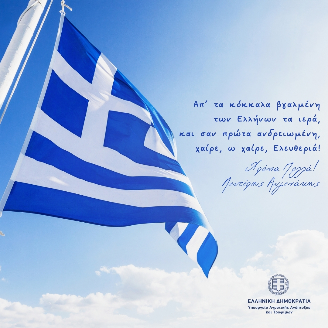 Αυγενάκης: Να διαφυλάξουμε τις θυσίες των Ελλήνων και πάνω τους να οικοδομήσουμε τη νέα σύγχρονη Ελλάδα, με ενότητα και εθνική ομοψυχία